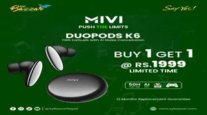 🎧 Experience Next-Level Audio with Mivi DuoPods K6 – Buy One, Get One FREE!
